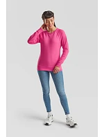 Fruit of the Loom Lady-Fit LW Raglan Sweat Dámska mikina s raglánovými rukávmi 16.2146 červená Fruit of the Loom Lady-Fit LW Raglan Sweat Dámska mikina s raglánovými rukávmi 16.2146 červená