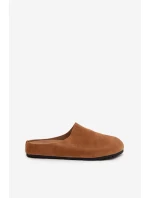 Klapki Chodaki Damskie Na Platformie Camel Sylviane