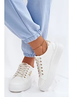 Dámské tenisky na platformě Lee Cooper LCW-26-44-4478 bílé