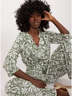 Blúzka D73771M11174A khaki farba Blúzka D73771M11174A khaki farba