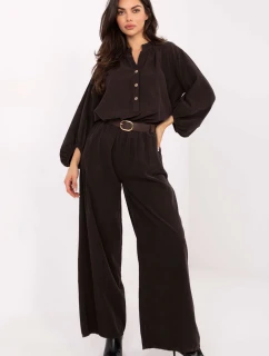 Šnúrové nohavice model 220282 Taliansko Moda