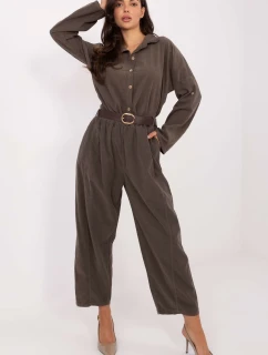 Šnúrové nohavice model 220815 Taliansko Moda