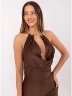 Šaty IT SK 21857.21P hnedé