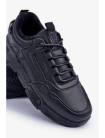 Zateplené pánske tenisky Big Star OO174584 HI-POLY SYSTEM Black Zateplené pánske tenisky Big Star OO174584 HI-POLY SYSTEM Black