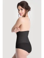 Julimex 141 Mesh High Waisted Panties farba:čierna Julimex 141 Mesh High Waisted Panties farba:čierna