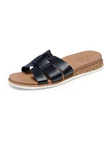 Dámske sandále Skechers DESERT KISS LOW PEAK LOOK 114707 BLK Dámske sandále Skechers DESERT KISS LOW PEAK LOOK 114707 BLK