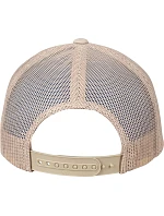 Flexfit 6606CF 6-panelová čiapka typu Trucker 55.06CF khaki/biela/khaki Flexfit 6606CF 6-panelová čiapka typu Trucker 55.06CF khaki/biela/khaki