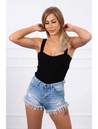 Body bez ramienok čierne