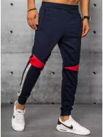 FashionStreet pánske tmavomodré tepláky UX3240