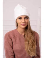 Dámska čiapka Lorena K377 biela