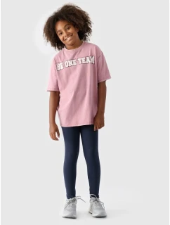 Dievčenské pletené legíny 4F Junior 4FJWMM00TTIGF178-31S