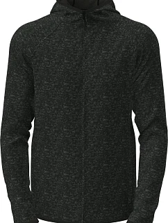 Stedman Lux Knit Fleece Jacket Men – Pánska pletená fleecová bunda s kapucňou 05.5460 black opal heather