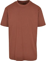 Build your Brand BY 102 Oversize tričko z hrubej bavlny 56.0102 bark