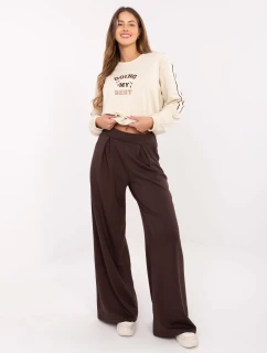 Tepláky RV DR A613.69 tmavohnedé