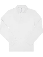B&C My Polo 180 LSL Piqué polo s dlhým rukávom 01.U425 biela B&C My Polo 180 LSL Piqué polo s dlhým rukávom 01.U425 biela