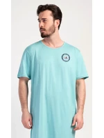 Pánska nočná košeľa s krátkym rukávom Sea
