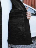 Pánska prechodná bunda čierna FashionStreet TX5035