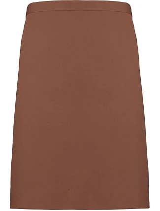 Premier PR 151 Krátka zástera po pás „Colours“ 39.0151 mocha Premier PR 151 Krátka zástera po pás „Colours“ 39.0151 mocha