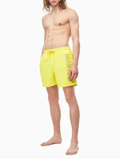 Pánske plavecké šortky KM0KM00381-ZAM žltá - Calvin Klein