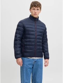 Jack&Jones pánska páperová bunda JJEBRADLEY LIGHT PUFFER COLLAR NOOS 12280971 SKY CAPTIN