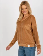 Mikina RV BL 8441.07P ťava