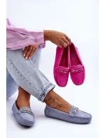 Dámske klasické semišové mokasíny modré Corinell Dámske klasické semišové mokasíny modré Corinell