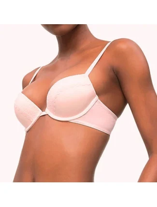 Podprsenka push-up QF5145E 2NT ružová - Calvin Klein Podprsenka push-up QF5145E 2NT ružová - Calvin Klein