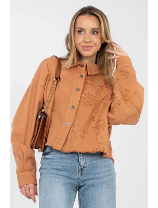 džínsová bunda model 223792 Rue Paris džínsová bunda model 223792 Rue Paris