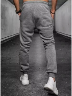 Svetlošedé pánske nohavice FashionStreet UX3890