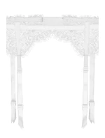 Dámsky podväzkový pás Fuchsia white - JULIMEX Dámsky podväzkový pás Fuchsia white - JULIMEX