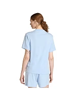 Dámske tričko adidas Essentials 3-Stripes Cotton blue KB7119