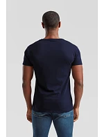 Fruit of the Loom Iconic 150 V-Neck T Tričko s výstrihom do V 16.1442 čierne