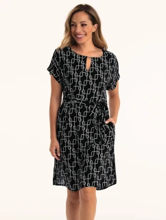 Šaty Style Parma 8609 čiernobiele - Anita Classix