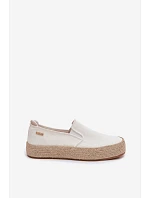 Dámske espadrilky na platforme Big Star TT274090 Ecru Dámske espadrilky na platforme Big Star TT274090 Ecru