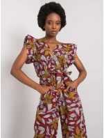 Kombinéza DHJ KO 13568.13P gaštanová