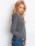 Blúzka RV BZ 5122.04P tmavo šedá