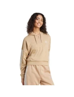 Dámska mikina Essentials French Terry Quarter Zip Hoodie beige JX7676