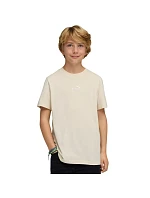 Detské tričko Puma ESS Small No.1 Logo Centered Tee beige 692975 87 Detské tričko Puma ESS Small No.1 Logo Centered Tee beige 692975 87