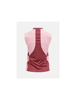 Dámske tričko PEAK PERFORMANCE W Mountainbreath Sleveless Polo, ružová farba Dámske tričko PEAK PERFORMANCE W Mountainbreath Sleveless Polo, ružová farba