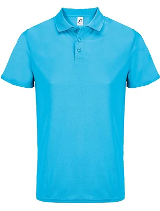 SOL'S Pitcher Športové polo tričko 25.4442 aqua