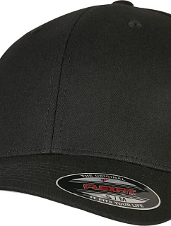 Flexfit 5001 6-panelová čiapka s výložníkom „V-Flexfit“ 55.5001 čierna