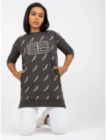 Blúzka RV BZ 7036.02P tmavá khaki Blúzka RV BZ 7036.02P tmavá khaki