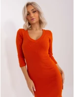 Šaty RV SK 5579.71 tmavo oranžová