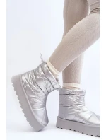 Dámske snežnice na masívnej platforme VL226P Silver - Seastar Dámske snežnice na masívnej platforme VL226P Silver - Seastar