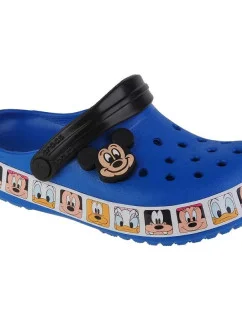 Detské žabky FL Mickey Mouse 207718-4JL modrá vzor - Crocs