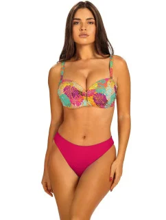 Dámske dvojdielne plavky Pati 4 S730PA4-2 Ružová so vzorom - Self