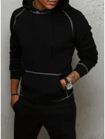 Pánska čierna mikina FashionStreet BX5515