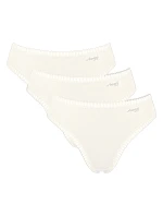 SLOGGI GO CRUSH - 3× tangá s vysokým výstrihom z organickej bavlny Sloggi