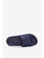 Lekkie Piankowe Klapki Męskie Big Star MM174323 Granatowe