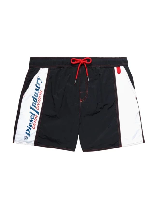 Pánske kúpacie kraťasy 00SXLI 0PCAI E0013 čierna/biela - Diesel Pánske kúpacie kraťasy 00SXLI 0PCAI E0013 čierna/biela - Diesel